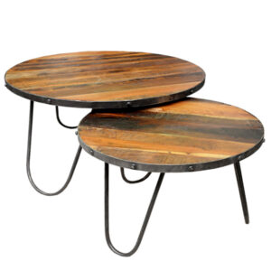 Salontafel Olga Mango (Set of 2) 80 / 100