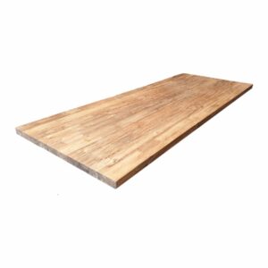 Teak Solid Table top with T-Iron 180-300cm
