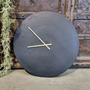Black Antique Round Clock