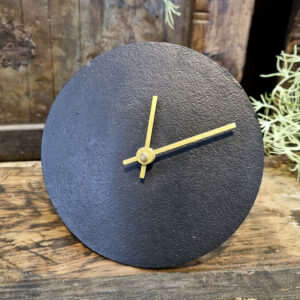 Small Black Antique Table Clock