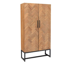 Teakhouten Wandkast Blesch 105cm