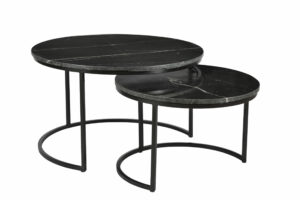 Salontafel Botic Black Set of 2