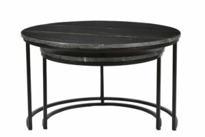 Salontafel Botic Black Set of 2