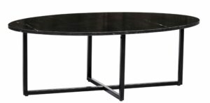 Salontafel BoticOval Black Black