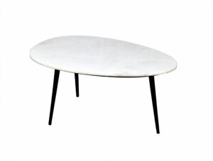 Salontafel Botic White black 70cm