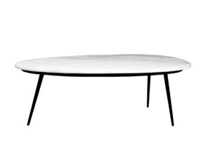 Salontafel Botic White black 110cm