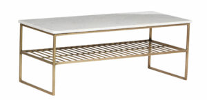 Salontafel Botic White Gold 90cm