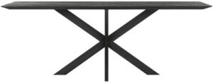 Eettafel Curvus 210-260cm black