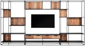 TV Wall element 2c: Cosmo boekenrek Large 120 cm