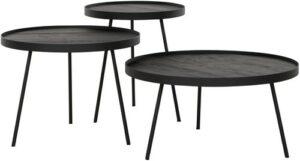 Salontafel Saturnus medium BLACK