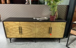 Gold Dressoir 180 met 4 deuren