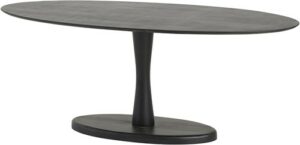 Eliazz Eetkamertafel 160, ovaal, Black