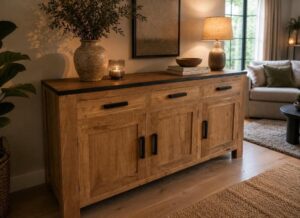 Dressoir teak 180cm